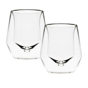 Nesh Whiskey Chiller and Double Wall Glass Tumbler Set