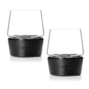The Nesh Whiskey Glass Tumbler and Chilled Coaster Have it Neat SET OF 2 